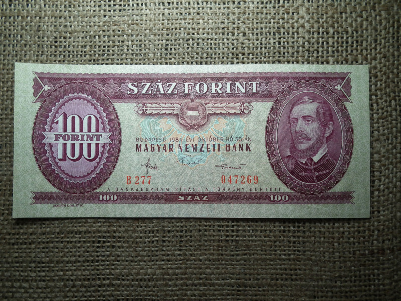 100 forint 1984 