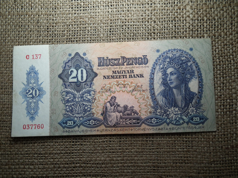 20 pengő 1941 