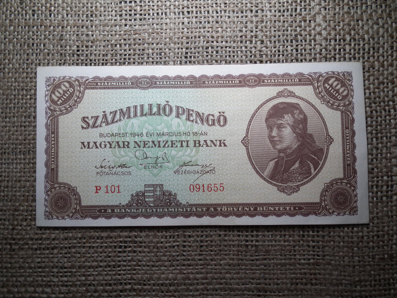 Százmillió pengő 1946 