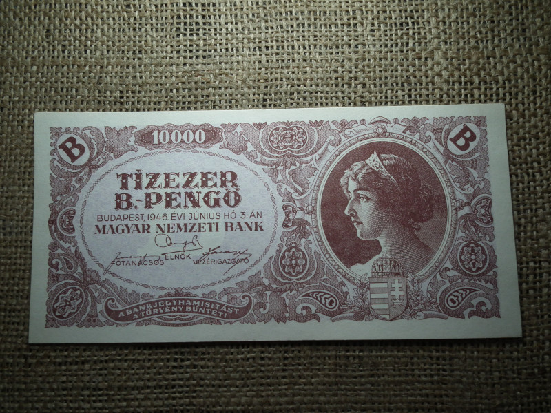 Tízezer B.-pengő 1946 