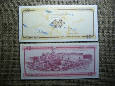 Kuba 10 peso páros, 1949