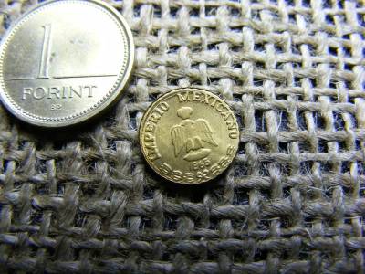 Mexikói 1 Peso, 1865, MINI