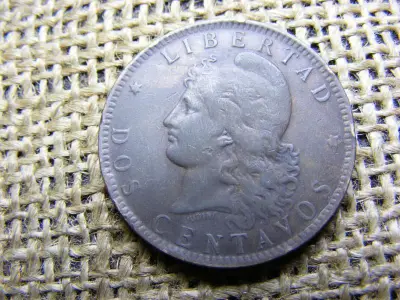 2 Centavos, 1893, Spanyolország