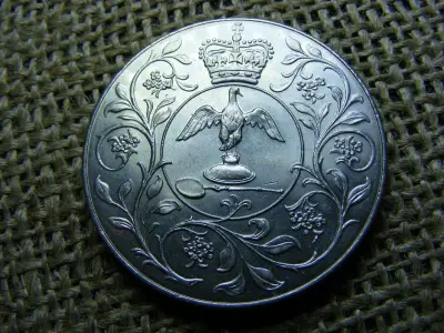25 pence érme, 1971, Anglia
