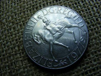 25 pence érme, 1971, Anglia