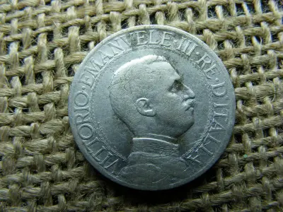 Ezüst 1 líra, 1912, Olaszország