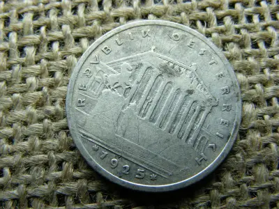 Ezüst 1 schilling, 1925
