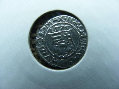Miksa Dénár, 1575, ezüst