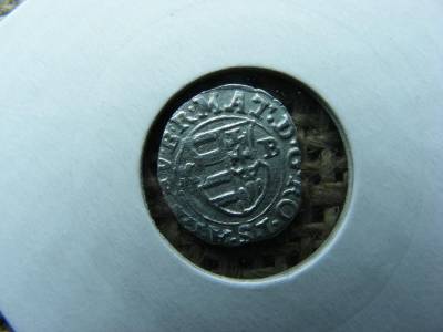 II. Mátyás ezüst dénár, 1619, KB