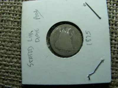 USA Ezüst Dime, 1875