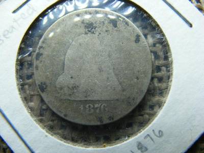 USA 1/4 dollár, 1876, ezüst