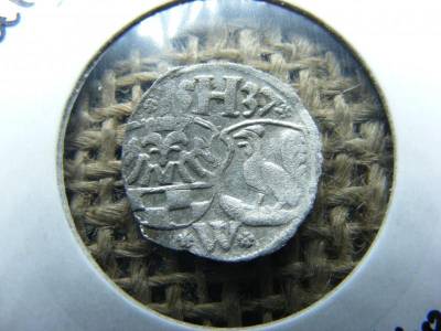 Henneberg, 3 heller, 1537, ezüst