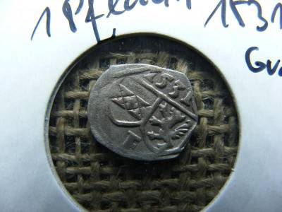Ausztria, Graz, 1 pfennig, 1531, ezüst
