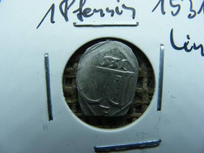 Linzi ezüst 1 pfennig, 1531, Habsburg-kori érme