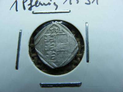 Ausztria, 1 pfennig, 1531, ezüst