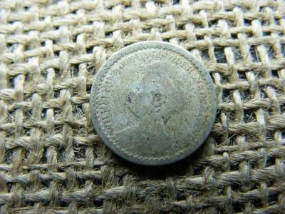 Holland ezüst 10 cent, 1918
