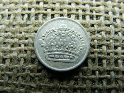 Svéd 10 öre érme, 1955, ezüst