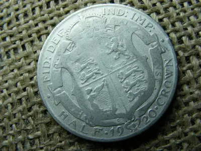 Ezüst fél korona, 1920