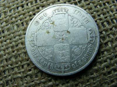 Ezüst angol 1 florint 2 shilling, 17. század