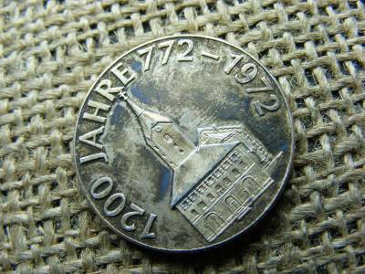 Német 986/1000 Ezüst Tükörveret Érme