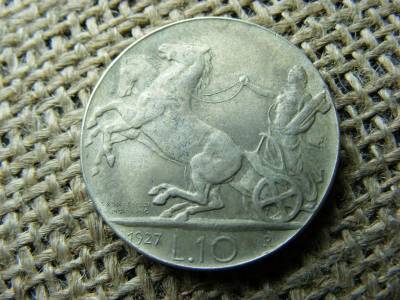 10 Lira, 1927, utánveret