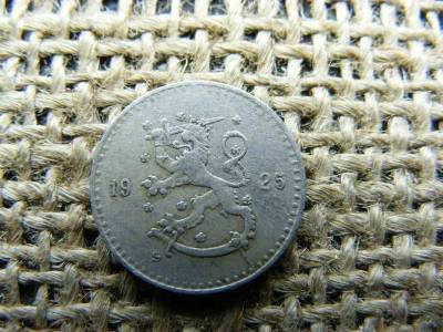 Finn 25 pennia érme, 1925