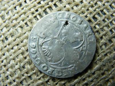 Lengyel ezüst 6 Groszy, 1666