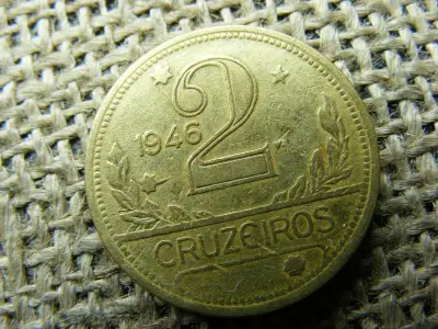 Brazil 2 Cruzeiros, 1946
