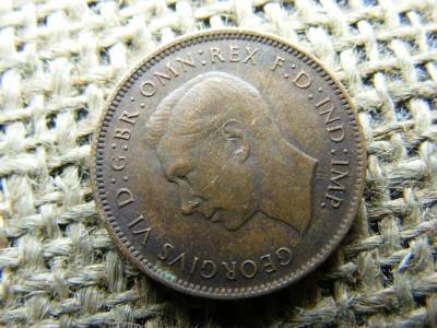 Extra Farthing érme, 1943