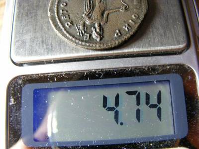 Róma, Maximinus Follis, ókori érme