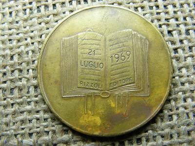 Űrutazás plakett, 1969, Asztronauták