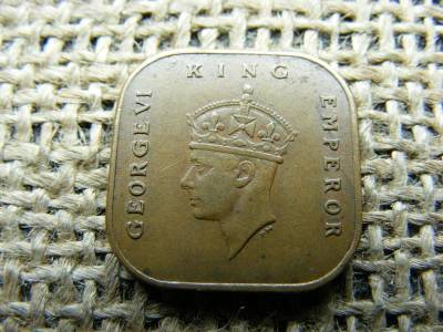 Maláj 1 cent, 1943