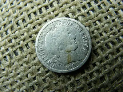 USA, ezüst dime, 1901 O, New Orleans veret