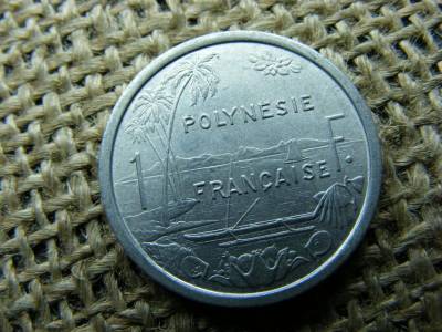 Polinézia - Francia 1 frank, 1977