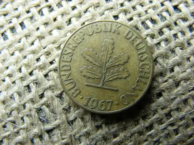 5 Pfennig, 1967, J jelű