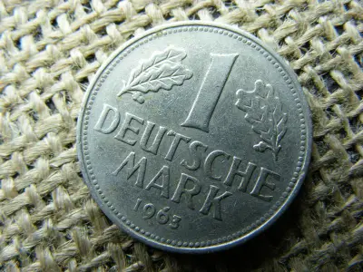 1 márka érme, 1963, J jelzés