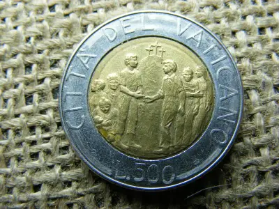 Vatikán 500 lira érme, 1994
