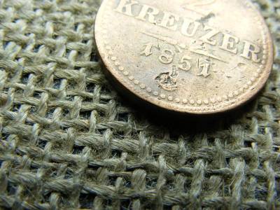 2 krajcár 1851 G, Ferenc József kori érme