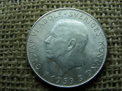 Ezüst 5 korona, 1959, Magyarország