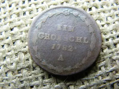 1 groschen 1782 A, Habsburg fémpénz