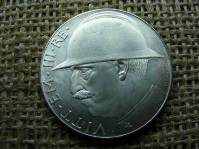 20 Lira, 1928, ezüstözött utánveret