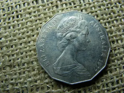 50 centes érme, 1977