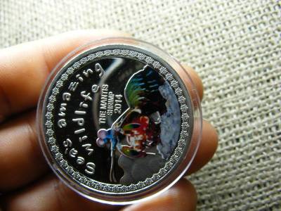 Burundi 5000 francs, 2014, állatos érem, ezüstözött