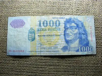 1000 forintos bankjegy, 1998, DG sorozat
