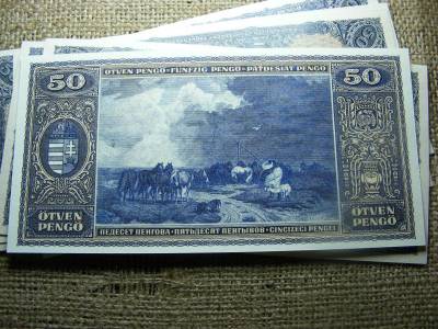 50 pengő, 1926, nagyon jó minőségű, nyomdai másolat