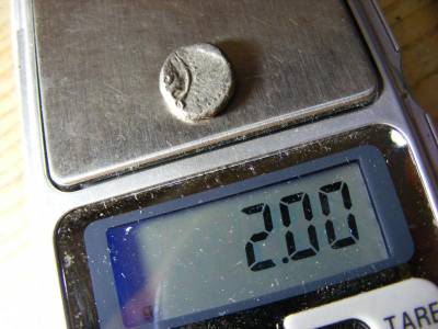 Boii Kelta ezüst drachma, Kr.e. 1-2. század