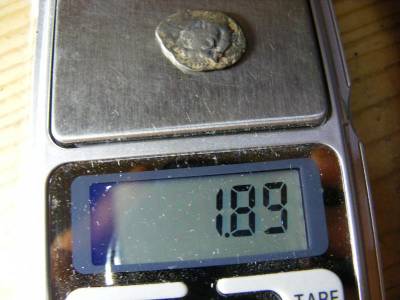 Boii Kelta ezüst drachma, Kr.e. 1-2. század