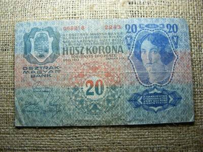 20 korona, 1913, I. kiadás