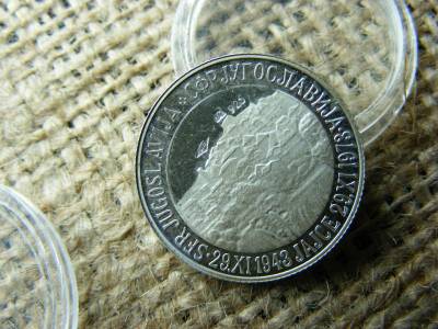 Jugoszlávia Josip Broz Tito 925 ezüst érem, 1943-1973, 3g, PP