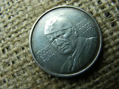 Jugoszlávia Josip Broz Tito 925 ezüst emlékérem, 1943-1973, 5g